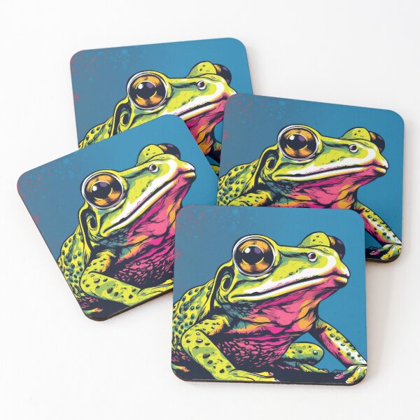 Item preview, Pop Art Frog designed and sold by StephanieLZ.