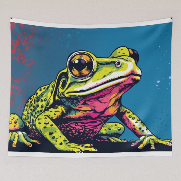 Item preview, Pop Art Frog designed and sold by StephanieLZ.