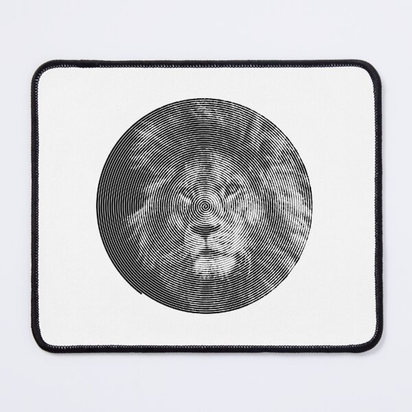 Item preview, Roaring Spiral: "The Lion's Majestic Whirl" BnW designed and sold by Bustachille.
