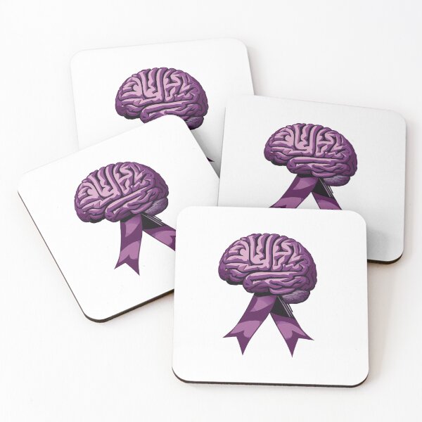 Item preview, purple ribbon brain designed and sold by Aspen207.