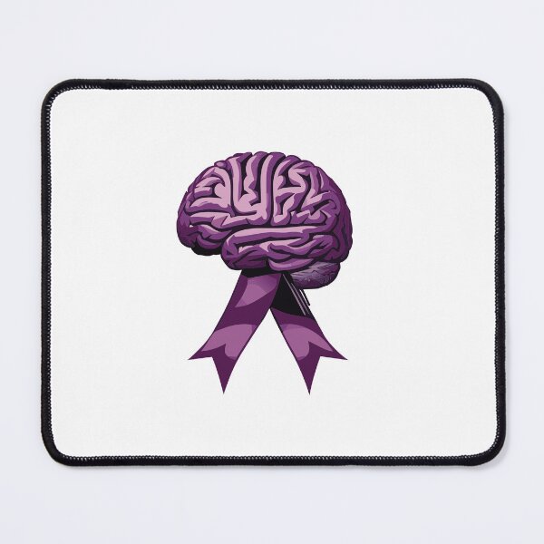 Item preview, purple ribbon brain designed and sold by Aspen207.