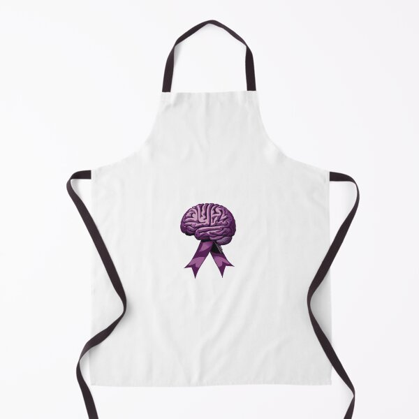 Item preview, purple ribbon brain designed and sold by Aspen207.