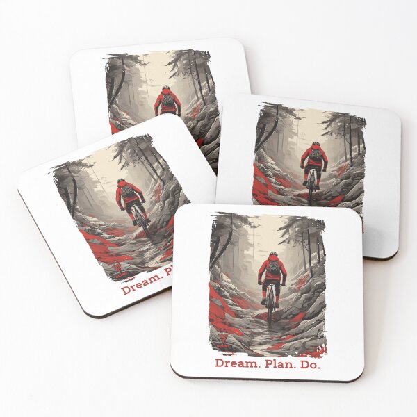 Item preview, Downhill bike, gift cycling cyclist mountain biker designed and sold by BRUNTadventures.