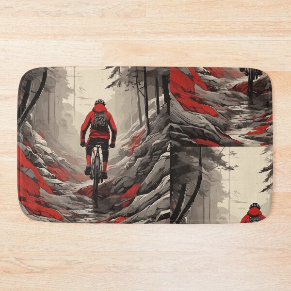 Item preview, Downhill bike, gift cycling cyclist mountain biker designed and sold by BRUNTadventures.