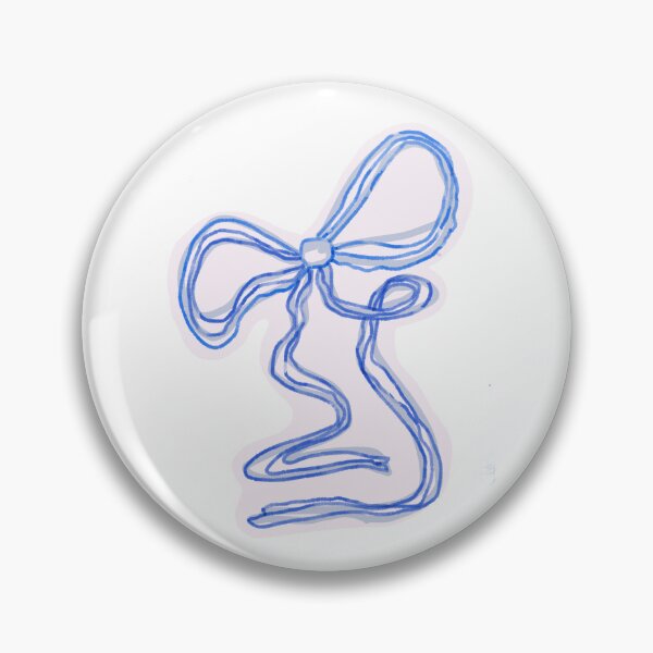 Item preview, Blue ribbon bow designed and sold by designsbycloudy.