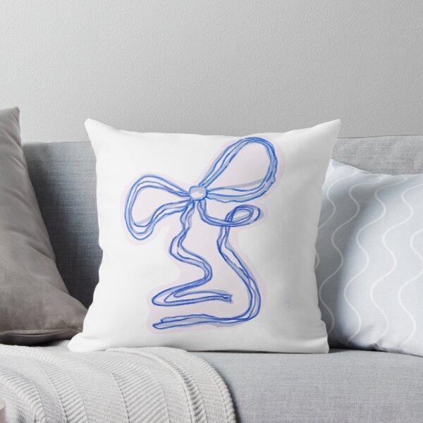 Item preview, Blue ribbon bow designed and sold by designsbycloudy.