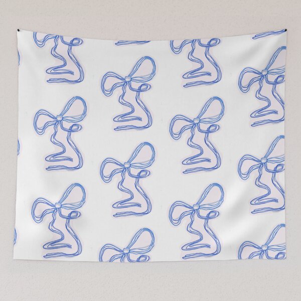 Item preview, Blue ribbon bow designed and sold by designsbycloudy.