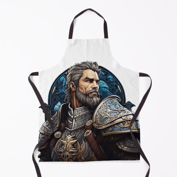 Item preview, Portrait of a medieval officer seeking Honor designed and sold by Trono-de-Metal.