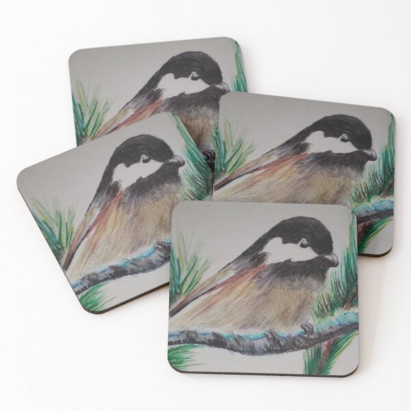 Item preview, Coal Tit in Pine designed and sold by Paxtoni Arts.