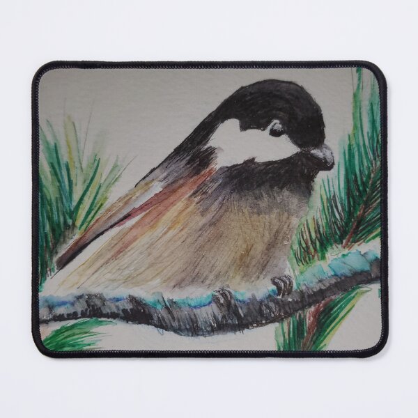 Item preview, Coal Tit in Pine designed and sold by Paxtoni Arts.