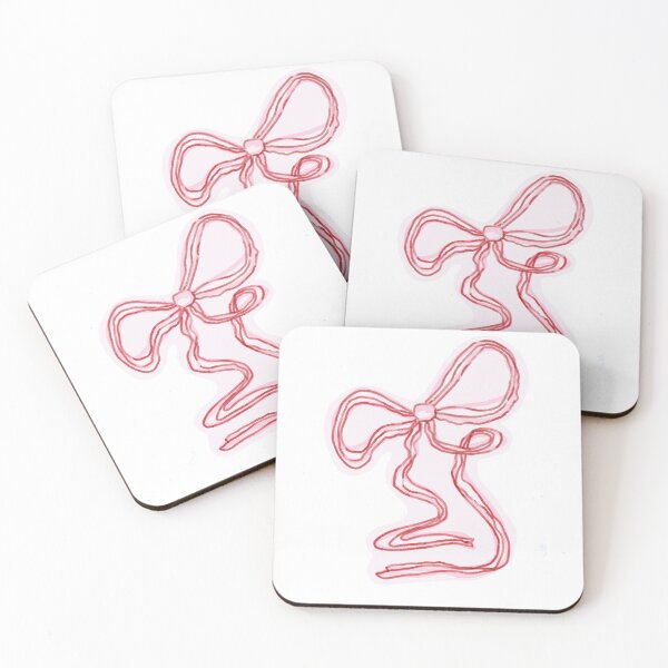 Item preview, Pink & red ribbon bow designed and sold by designsbycloudy.
