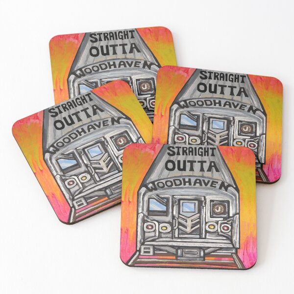 Item preview, Straight Outta Woodhaven J Train designed and sold by Deborah Camp.
