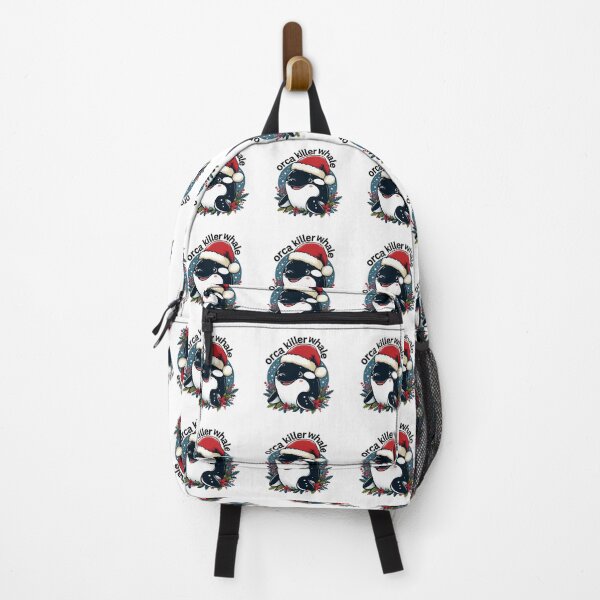 Item preview, Funny Orca Killer Whale Santa Hat Christmas Sea Animals shirt designed and sold by Clothesbest.