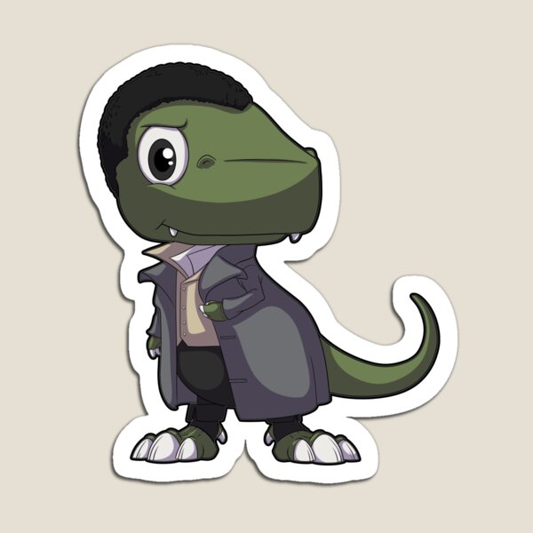 Aperçu de l'œuvre Dino Simon Basset La Chronique des Bridgerton créée et vendue par DinoTropolis.