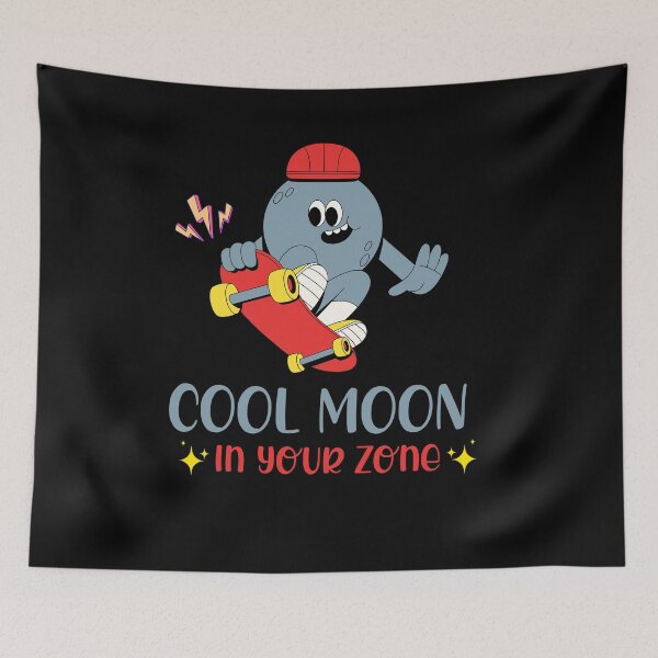 Item preview, Skateboarding Moon designed and sold by PRINYOS.