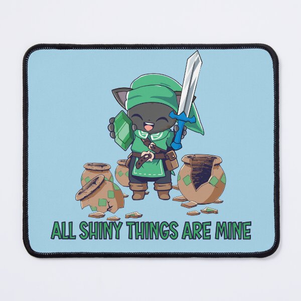 Item preview, Cute grey cat adventurer All shiny things are mine designed and sold by myanko.