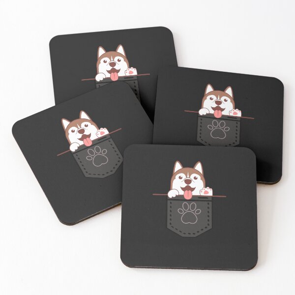 Item preview, dog in pocket designed and sold by UMIARTS ⭐⭐⭐⭐⭐.