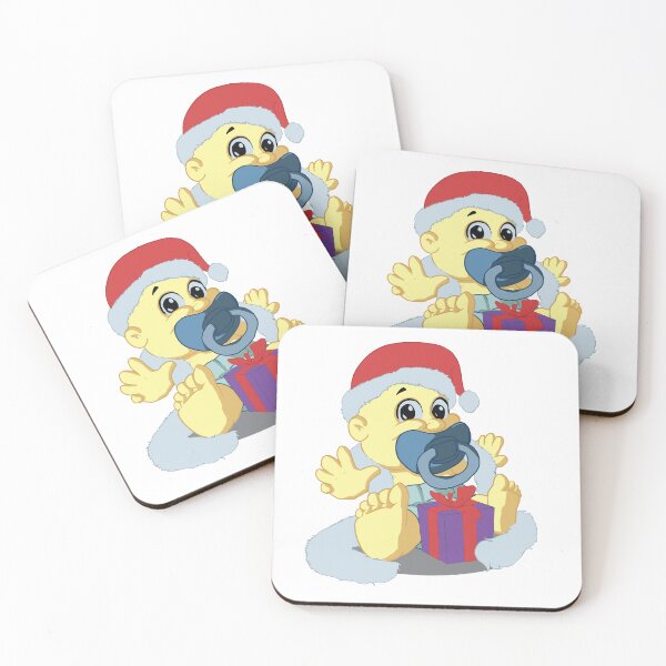 Item preview, Little Santa Clous with gift designed and sold by Karaxus Shop.