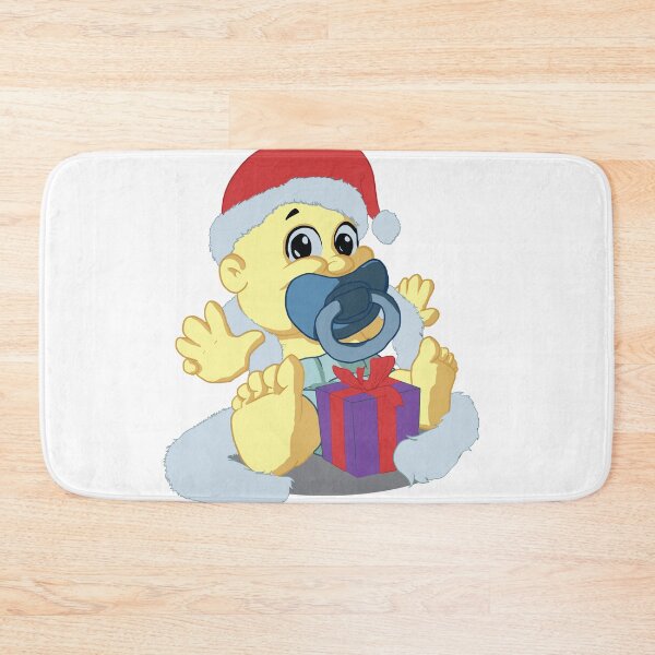 Item preview, Little Santa Clous with gift designed and sold by Karaxus Shop.
