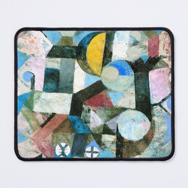 Item preview, HD. Composition with the Yellow Half-Moon and the Y, by Paul Klee designed and sold by MINDTHECHERRY.