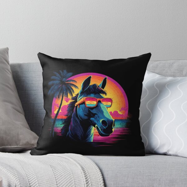 Item preview, Retro Wave Cleveland Horse designed and sold by RedDesignSyc.
