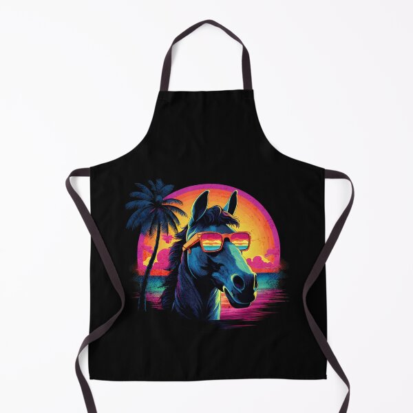 Item preview, Retro Wave Cleveland Horse designed and sold by RedDesignSyc.
