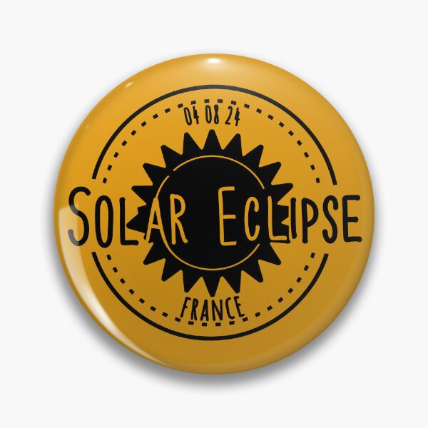 Item preview, France 040824 Total Solar Eclipse 2024 designed and sold by EmeraldeaArt.