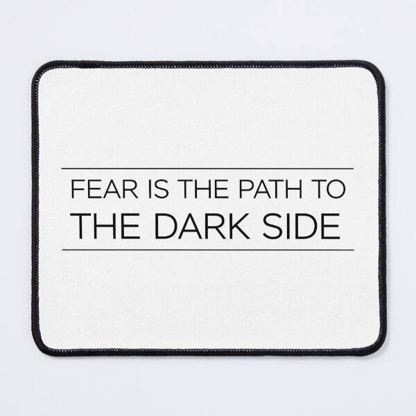 Item preview, Fear is the path to the dark side designed and sold by yellowmadcat.
