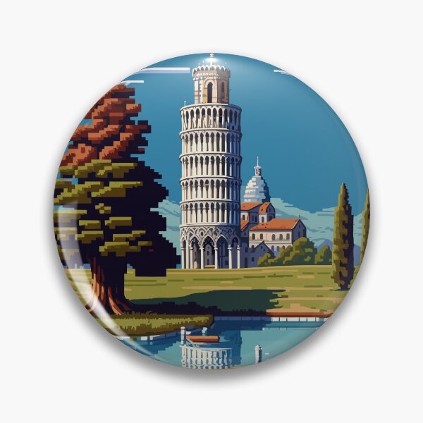 Item preview, PixelArt - Pisa Tower designed and sold by Haramana.