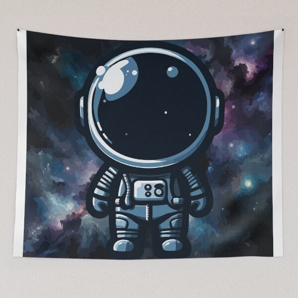 Item preview, Astronaut floating in the vastness of space designed and sold by PrintasticJC.