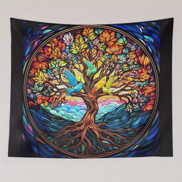 Item preview, Tree Of Life Mandala 2 designed and sold by mark ashkenazi.