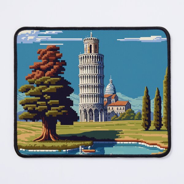 Item preview, PixelArt - Pisa Tower designed and sold by Haramana.