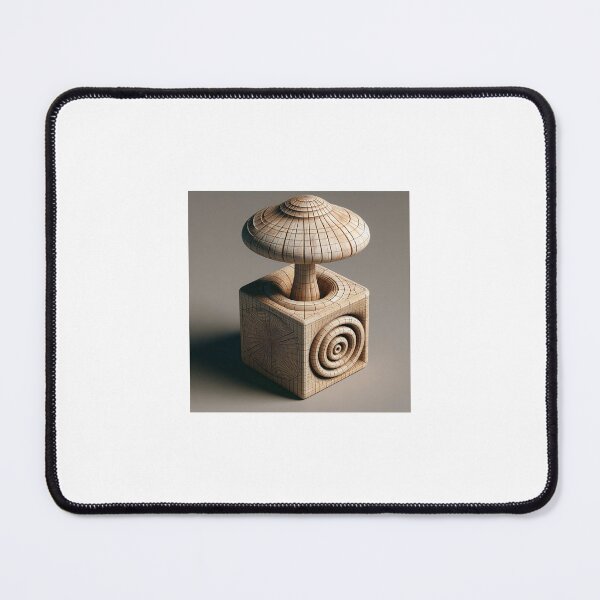 Item preview, Wooden miracle: mushroom made of cubes designed and sold by Bustachille.