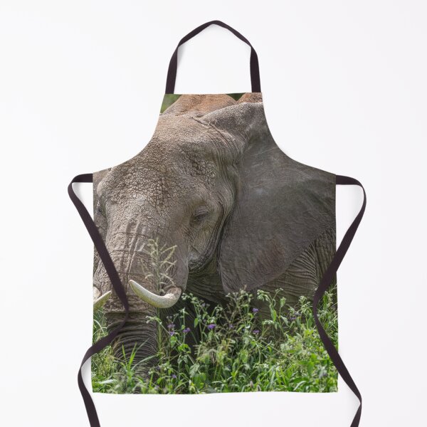 Item preview, Elephant Grazing Tanzania Africa designed and sold by PhotoArt by Joan Carroll.