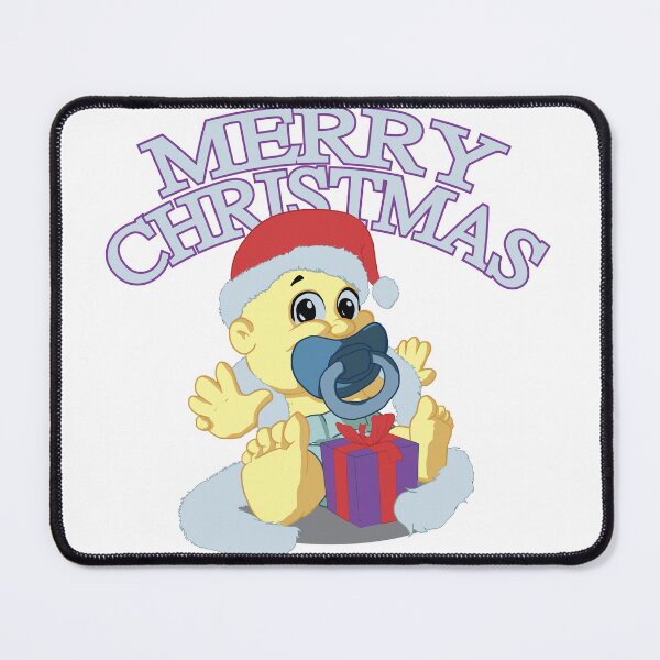 Item preview, merry christmas Little Santa Clous with gift designed and sold by Karaxus Shop.