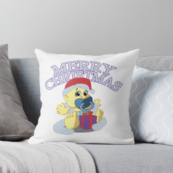 Item preview, merry christmas Little Santa Clous with gift designed and sold by Karaxus Shop.