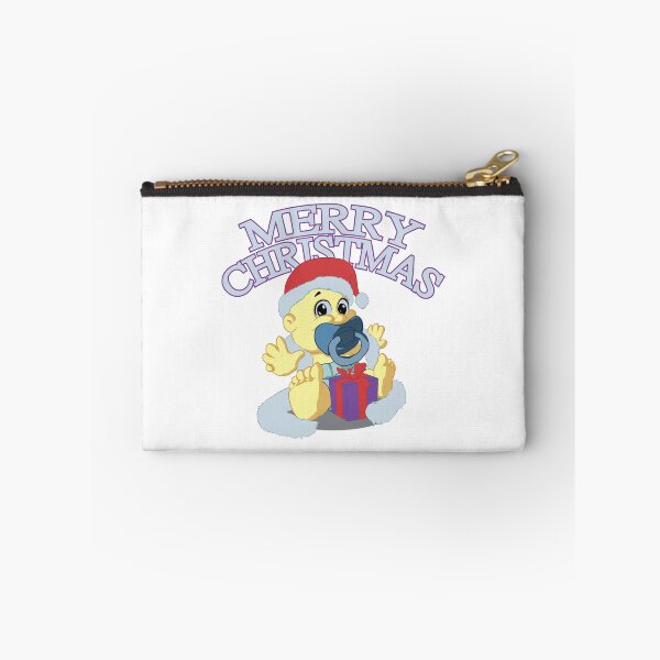Item preview, merry christmas Little Santa Clous with gift designed and sold by Karaxus Shop.