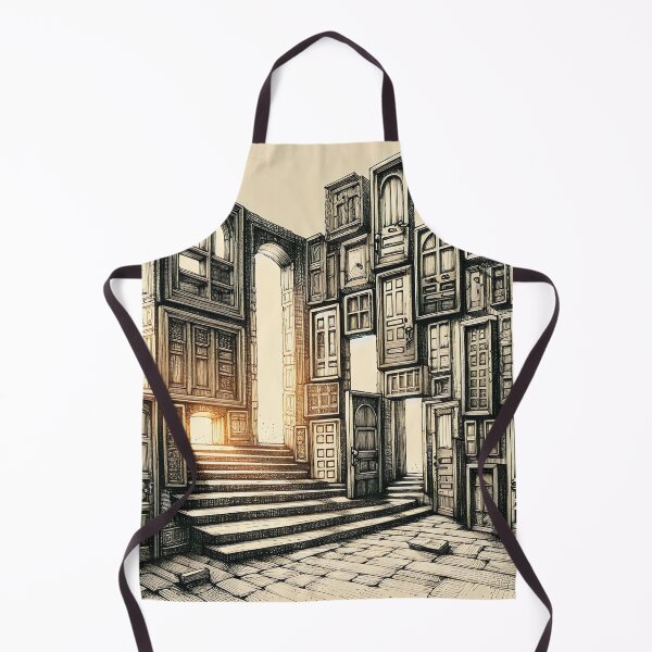 Item preview, Where Doors Meet Dancing Light designed and sold by PictorialWhimsy.