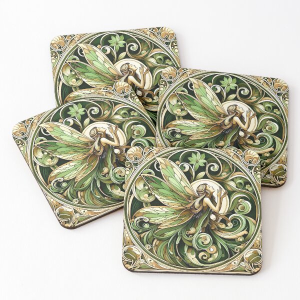Item preview, Mystical Muse: Art Nouveau Faery Core Delight designed and sold by Paula B.
