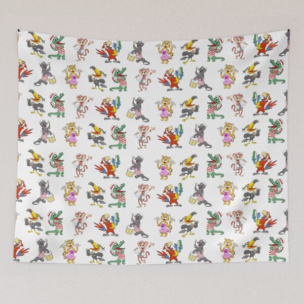 Item preview, animais no samba designed and sold by pjcriativo.