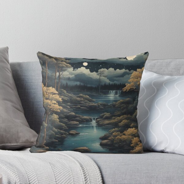 Item preview, Moonlit Reflections: Detailed Forest Waters - Ultra High-Quality Bookmark Artwork designed and sold by RedArtG09.