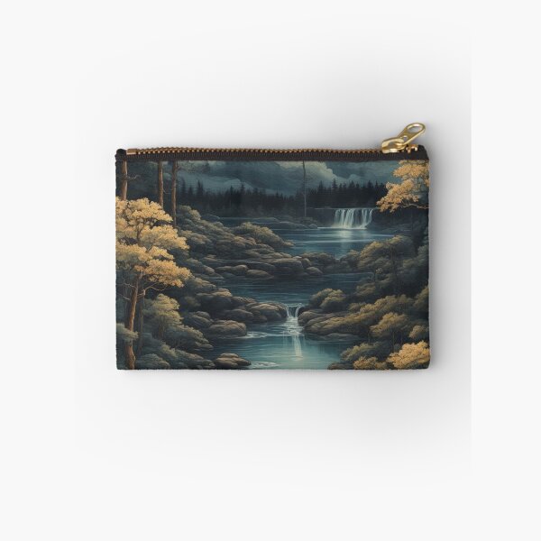 Item preview, Moonlit Reflections: Detailed Forest Waters - Ultra High-Quality Bookmark Artwork designed and sold by RedArtG09.