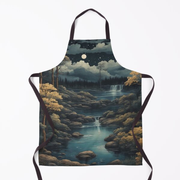 Item preview, Moonlit Reflections: Detailed Forest Waters - Ultra High-Quality Bookmark Artwork designed and sold by RedArtG09.