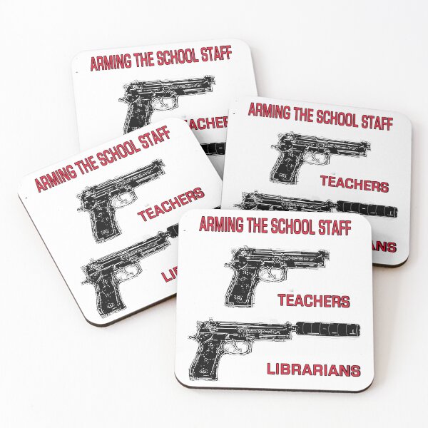 Item preview, Arming the School Staff Teacher vs Librarians designed and sold by Daily Millennial Times.