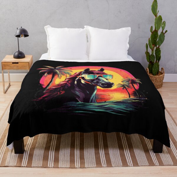 Item preview, Retro Wave Arabian Horse designed and sold by RedDesignSyc.