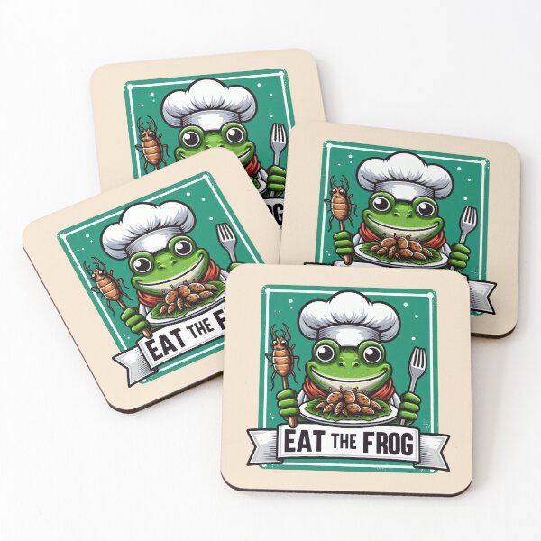 Item preview, Eat the Frog designed and sold by Abstractionaly.