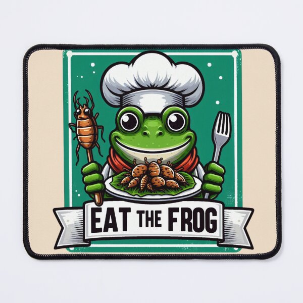 Item preview, Eat the Frog designed and sold by Abstractionaly.