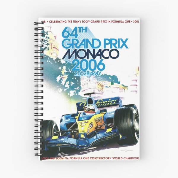 Item preview, 2006 Monaco Grand Prix – Formula 1 Street Circuit Racing Poster designed and sold by Road To Track.