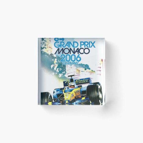 Item preview, 2006 Monaco Grand Prix – Formula 1 Street Circuit Racing Poster designed and sold by Road To Track.