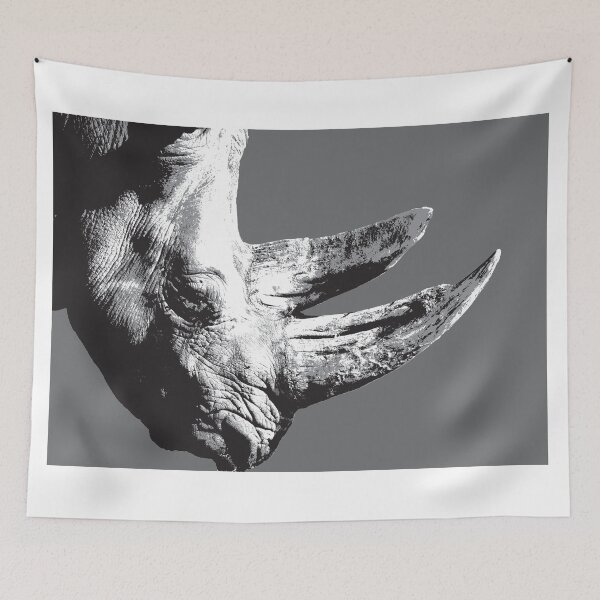 Item preview, Rhinoceros - Black designed and sold by Gary Hogben.